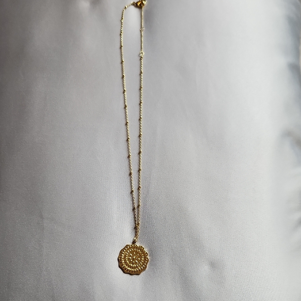 Gorjana Mosaic Gold Necklace